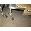 Image 4 : Rolling 3-Tier Shelving Unit w/ Adjustable Metal Shelves (Shelf Only, No Contents)