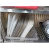 Image 7 : Contents of Shelving Unit:Multiple Plastic Food Storage Containers, Steel Pans, etc