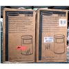 Image 1 : Qty 2 Rubbermaid 2586-00 Duramold Ash/Trash Smoking Urns
