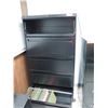 Image 2 : Black Metal 5-Drawer Lateral File Cabinet 67”W x 3’D x 19.5”H