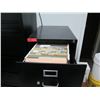 Image 2 : Black Metal 4-Drawer Vertical File Cabinet