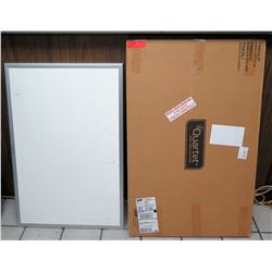 Qty 2 Quartet S533 Mark & Wipe White Boards