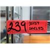 Image 7 : Qty 2 Adjustable Metal Wire Shelving Units (shelf only, no contents) 4’W x 4’D x 73”H
