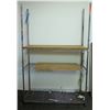 Image 1 : Adjustable 3-Tier Wire Shelving Unit