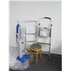 Image 6 : Qty 2 Step Ladders, Round Stool & Windsor Sensor XP14 Vacuum