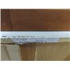 Image 9 : Qty 7 Pieces Tokyo Wooden Wall-Mount Cabinets w/ Glass Doors 49”’W x 14”D x 18”H