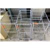 Image 1 : Qty 3 Short 3-Tier Wire Shelving Units 23”’W x 13”D x 30”H