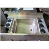 Image 1 : Stainless Steel Ice Bin w/ 5 Well Inserts