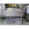 Image 2 : Stainless Steel Ice Bin w/ 5 Well Inserts