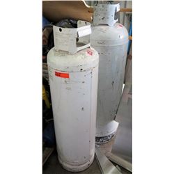 Qty 2 Tanks - 1 Manchester Liquified Petroleum Gas & 1 Propane