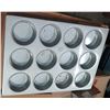Image 2 : Qty 10 Boxes Chicago Metallic 351F Muffin Pans