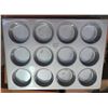 Image 3 : Qty 10 Boxes Chicago Metallic 351F Muffin Pans