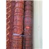 Image 2 : Qty 2 Tall Architectural Carved Decorative Tiki Poles