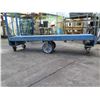 Image 3 : Metal 6-Caster Rolling Diamond Plate Platform Dolly Cart