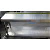 Image 1 : Stainless Steel Double Overshelf 94" Long