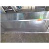 Image 3 : Stainless Steel Shelving Unit 95" Long w/ 64" Top Shelf