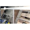 Image 1 : Stainless Steel Wall Mount Shelving Unit 120" Long x 10.75"