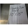 Image 8 : Stainless Steel Wall-Mount Shelving Unit 120" Long x 15"