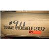 Image 1 : Double Overshelf in Box 18" x 72"