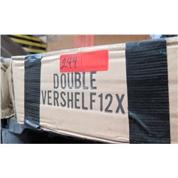 Double Overshelf in Box 12" x 48"