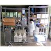 Image 1 : Qty 2 Stainless Steel Metal Wire Adjustable Shelves