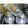 Image 2 : Qty 7 Stainless Steel Carafes, Porcelain Tea Pots w/ Strainers, etc