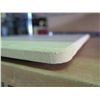 Image 3 : Qty 3 White Cutting Boards & Wood w/ Marble Rolling Pin