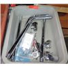 Image 1 : Bin Multiple Misc Plumbing Pipes & Fixtures, T&S B-0969 Breakers, etc