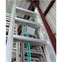 Werner Aluminum Multi-Purpose Extension Ladder 20' 225 lb Capacity