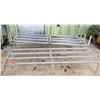 Image 1 : Qty 4 Short Metal Racks 72" x 20"