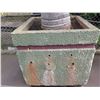 Image 2 : Tall Royal Palm Tree in Concrete Base Planter
