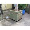 Image 2 : Tall Royal Palm Tree in Concrete Base Planter