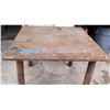 Image 1 : Metal Industrial Square Work Table 48" x 48" x 37"H