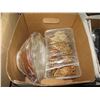 Image 25 : Pallet of Misc Plates, Serving Trays, Condiment Dishes, Footed Bowls, Cups, Tea Set, etc