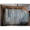 Image 3 : Pallet of Misc Plates, Serving Trays, Condiment Dishes, Footed Bowls, Cups, Tea Set, etc
