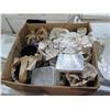 Image 4 : Multiple Misc White Serving Trays, Side Dishes, White Bear Oil, etc