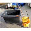 Image 1 : Rubbermaid 4608 Cube Truck & Mop Wringer Bucket w/ Mop