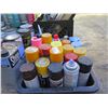 Image 2 : Pallet Misc Paint - Gallons, Spray Cans, Thinner, Spackling,  etc