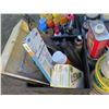 Image 3 : Pallet Misc Paint - Gallons, Spray Cans, Thinner, Spackling,  etc