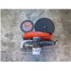 Image 2 : Makita 355mm Portable Cut Off Saw Model 2414 w/ Blades
