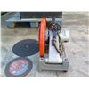 Image 3 : Makita 355mm Portable Cut Off Saw Model 2414 w/ Blades