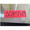 Image 7 : Qty 4 Square Marble Tables on Metal Pedestal Base 30" x 42" x 29"H
