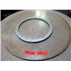 Image 1 : Qty 5 Round Stone Rotating Table Center Lazy Susan Food Server 30" Dia