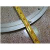 Image 3 : Qty 5 Round Stone Rotating Table Center Lazy Susan Food Server 30" Dia