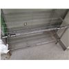 Image 2 : Thunder Group 4-Tier Wire Shelf Unit 47.5"W x 24"D x 74"H