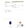 Image 6 : GIA Cert 25.82 ctw Tanzanite and Diamond Ring - 14KT White Gold