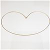 Image 1 : 10K Yellow Gold 18" Necklace (~weight 0.83g), Suggested Retail Value $320 (Estimated Selling Price f
