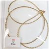 Image 3 : 10K Yellow Gold 18" Necklace (~weight 0.83g), Suggested Retail Value $320 (Estimated Selling Price f