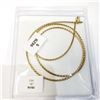 Image 4 : 10K Yellow Gold 18" Necklace (~weight 0.83g), Suggested Retail Value $320 (Estimated Selling Price f