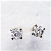 Image 1 : 14K Yellow Gold Diamond(0.16ct) Earrings (~weight 0.44g), Made in Canada, Appraised Retail $1033 (Es